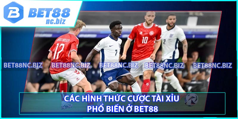 Các hình thức cược tài xỉu phổ biến ở BET88