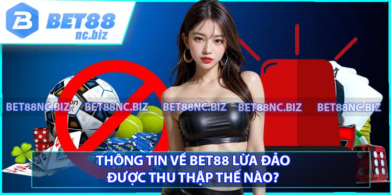 Thông tin về BET88 lừa đảo được thu thập thế nào?